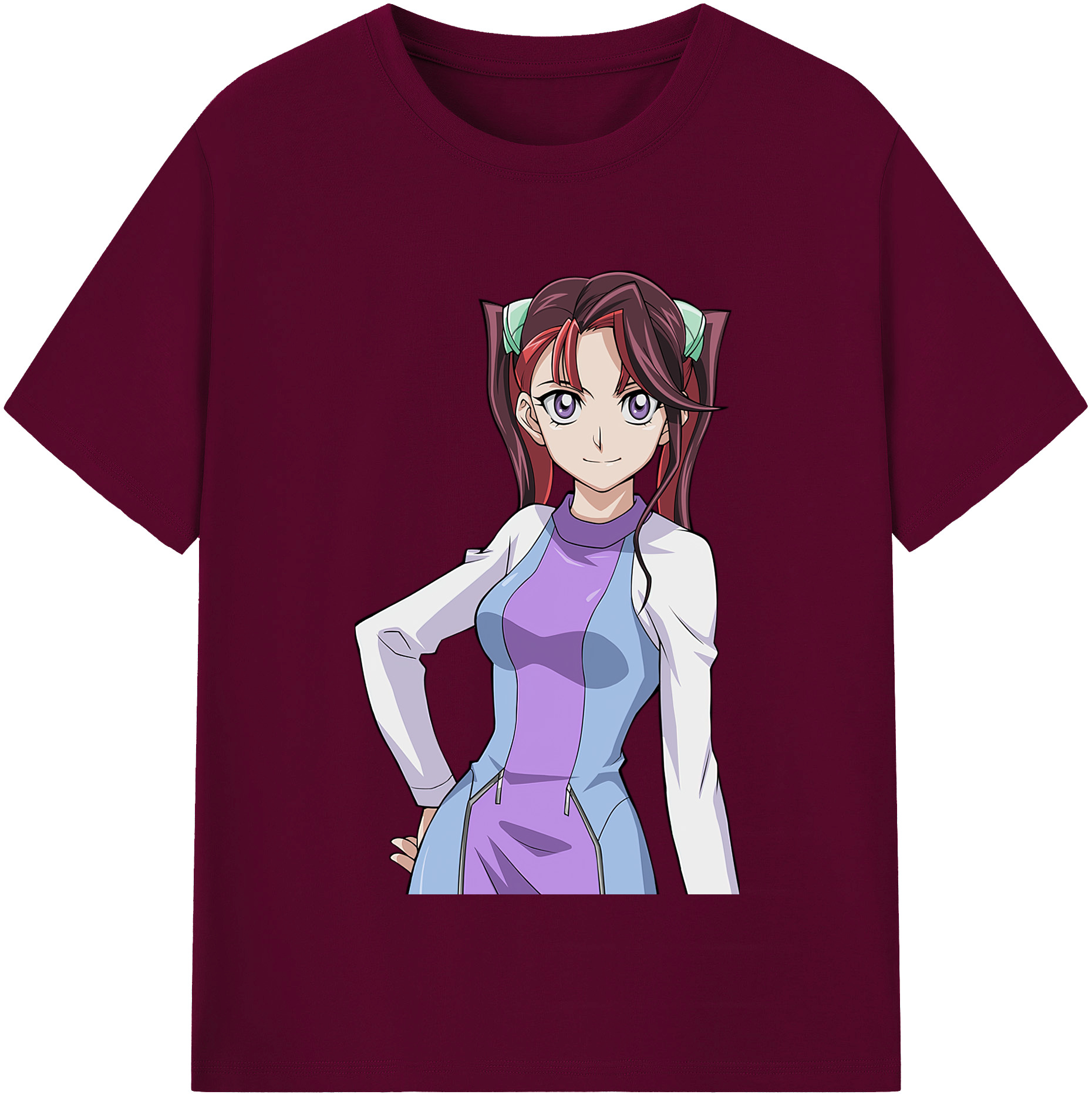 （画像用） 遊☆戯☆王 Yu-Gi-Oh! レディースカジュアルプリントTシャツ（綿100％）